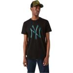 Magliette & T-shirt scontate nere S a girocollo a tema New York mezza manica con scollo rotondo per Uomo New Era Camo New York Yankees 