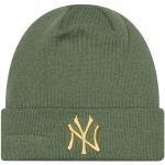 Cappelli invernali verdi in acrilico per Donna New York Yankees 
