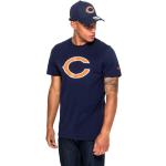 Magliette & T-shirt scontate blu di cotone a tema Chicago mezza manica con scollo rotondo per Uomo New Era NFL 