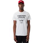 New Era Chicago Bulls Nba Foil Short Sleeve T-shirt Bianco S Uomo