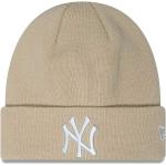 Berretti scontati beige in acrilico per Donna New Era New York Yankees 