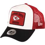 New Era Kansas City Chiefs NFL Patch A-Frame Adjustable Trucker cap - One-Size