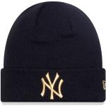 Cappelli invernali neri in acrilico a tema New York New Era New York Yankees 