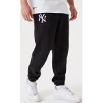 Pantaloni tuta neri S di cotone per Uomo New Era Essentials New York Yankees 