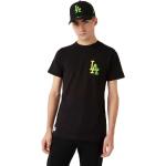 Magliette & T-shirt scontate nere M di cotone mezza manica ricamate per Uomo New Era MLB Los Angeles Dodgers 