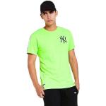 Magliette & T-shirt classiche verdi L di cotone mezza manica con scollo rotondo per Uomo New Era MLB New York Yankees 