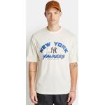 Tute bianche L di cotone a tema New York da ginnastica per Uomo New Era MLB New York Yankees 