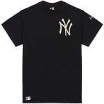 Magliette & T-shirt scontate nere L taglie comode a girocollo a tema New York mezza manica con scollo rotondo New Era MLB New York Yankees 