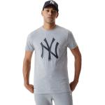 Magliette & T-shirt scontate grigie M a tema New York mezza manica ricamate per Uomo New Era MLB New York Yankees 