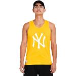 Magliette & T-shirt scontate gialle S a tema New York senza manica ricamate per Uomo New Era MLB New York Yankees 