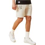 Shorts scontati classici bianchi XL di pile per Uomo New Era MLB New York Yankees 