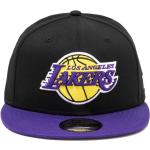 Cappelli scontati neri con visiera piatta per Uomo New Era 9FIFTY Los Angeles Lakers 