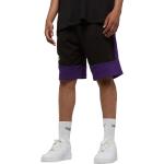 Pantaloncini scontati neri M taglie comode di cotone da basket per Uomo New Era NBA Los Angeles Lakers 