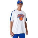 New Era Nba Colour Block Os New York Knicks Short Sleeve T-shirt Bianco XL Uomo
