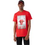 New Era Nba Photographic Chicago Bulls Short Sleeve T-shirt Rosso L Uomo