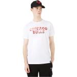 Magliette & T-shirt scontate bianche S a tema Chicago mezza manica con manica corta per Uomo New Era NBA Chicago Bulls 