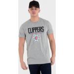 New Era Nba Regular La Clippers Short Sleeve T-shirt Grigio M Uomo