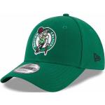 Cappellini scontati casual verdi in poliestere traspiranti da calcio per Uomo New Era NBA Boston Celtics 
