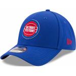 Cappellini scontati eleganti blu in poliestere per Uomo New Era NBA Detroit Pistons 