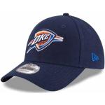 Cappellini scontati blu navy in poliestere per Uomo New Era NBA Oklahoma City Thunder 