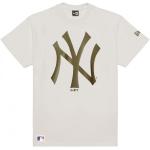 Magliette & T-shirt scontate beige L a tema New York mezza manica con manica corta New Era New York Yankees 