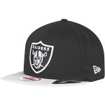 Cappelli scontati neri con visiera piatta per Uomo New Era Oakland Raiders NFL 