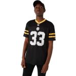 New Era Nfl Oversized Pittsburgh Steelers Short Sleeve T-shirt Nero S Uomo
