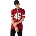 Magliette & T-shirt rosse XL taglie comode in poliestere mezza manica ricamate per Uomo New Era NFL NFL 
