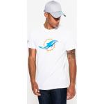 New Era Nfl Regular Miami Dolphins Short Sleeve T-shirt Bianco S Uomo