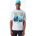 New Era Nfl Team Graphic Os Miami Dolphins Short Sleeve T-shirt Grigio S Uomo