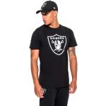 Magliette & T-shirt nere S di cotone mezza manica ricamate per Uomo New Era Oakland Raiders Las Vegas Raiders 