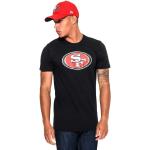 Magliette & T-shirt nere S di cotone mezza manica ricamate per Uomo New Era San Francisco 49ers 