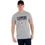 New Era Team Logo Los Angeles Clippers Short Sleeve T-shirt Grigio L Uomo