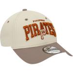 New Era White Crown 9forty Pittsburgh Pirates Cap Beige Uomo