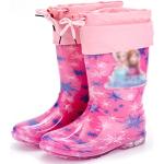 Stivali larghezza E rosa numero 27 da pioggia per bambini 