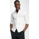 Camicie Oxford scontate bianche XXL taglie comode manica lunga per Uomo New Look 
