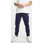 Pantaloni blu navy S con elastico New Look 