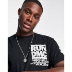 New Look - Run DMC - T-shirt nera-Nero