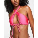 Top bikini scontati rosa XS per Donna New Look 