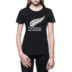 New Zealand all Blacks Donna T-Shirt Nero Dimensioni S - Women's T-Shirt Black
