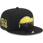 Cappelli neri di cotone con visiera piatta per Donna New Era 9FIFTY Los Angeles Lakers 