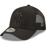 Cappelli trucker neri in poliestere a tema New York per Uomo New Era Tonal New York Yankees 