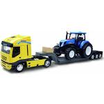 NEWRAY 01693 - Battery Operated Scala 1:32, Iveco Scala 1:24 NewHolland T7070 Try Me