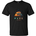nicai Men's 30 Seconds To Mars T Shirt Black M