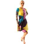 Costumi Cosplay multicolore XL mezza manica per Donna 