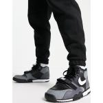 Sneakers alte larghezza E scontate nere numero 40 di gomma antiscivolo Nike Air Force 1 Mid 