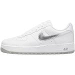 Nike Air Force 1 '07 Low Color of The Month White Metallic Silver DZ6755-100 Size 42