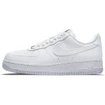 Sneakers larghezza E casual bianco sporco numero 39 platform per Donna Nike Air Force 1 