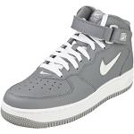 Sneakers larghezza E casual grigie numero 38,5 platform per Uomo Nike Air Force 1 Mid 