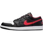Sneakers stringate larghezza E scontate casual rosso fuoco numero 49,5 di pelle con stringhe per Uomo Nike Jordan 5 